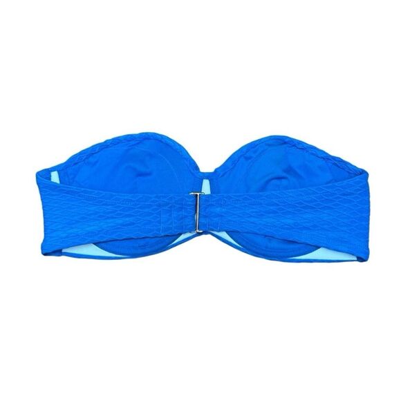 VICTORIA'S SECRET SWIM Mix & Match Twist Push-Up Bandeau Top Size 34D - Picture 5 of 7